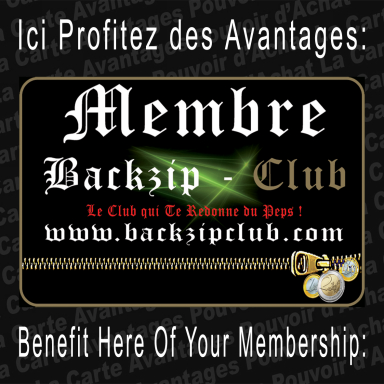 Backzipclub.com.......Le Club qui te redonne du P�ze!..........The Club Thats Powers You Up!